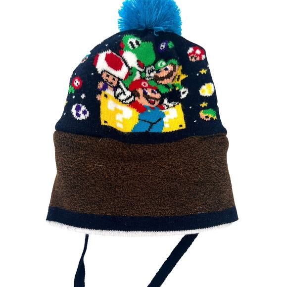 Super Mario bothers beanie mint condition Christmas gift winter hat ski wear - Picture 5 of 5